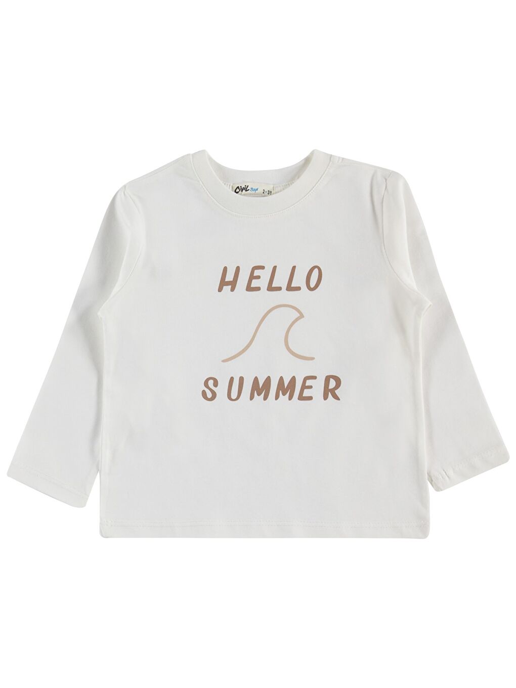 Kahverengi Boys Jean Pantolonlu 3'lü 2-5 Yaş Takım - Kahve-1