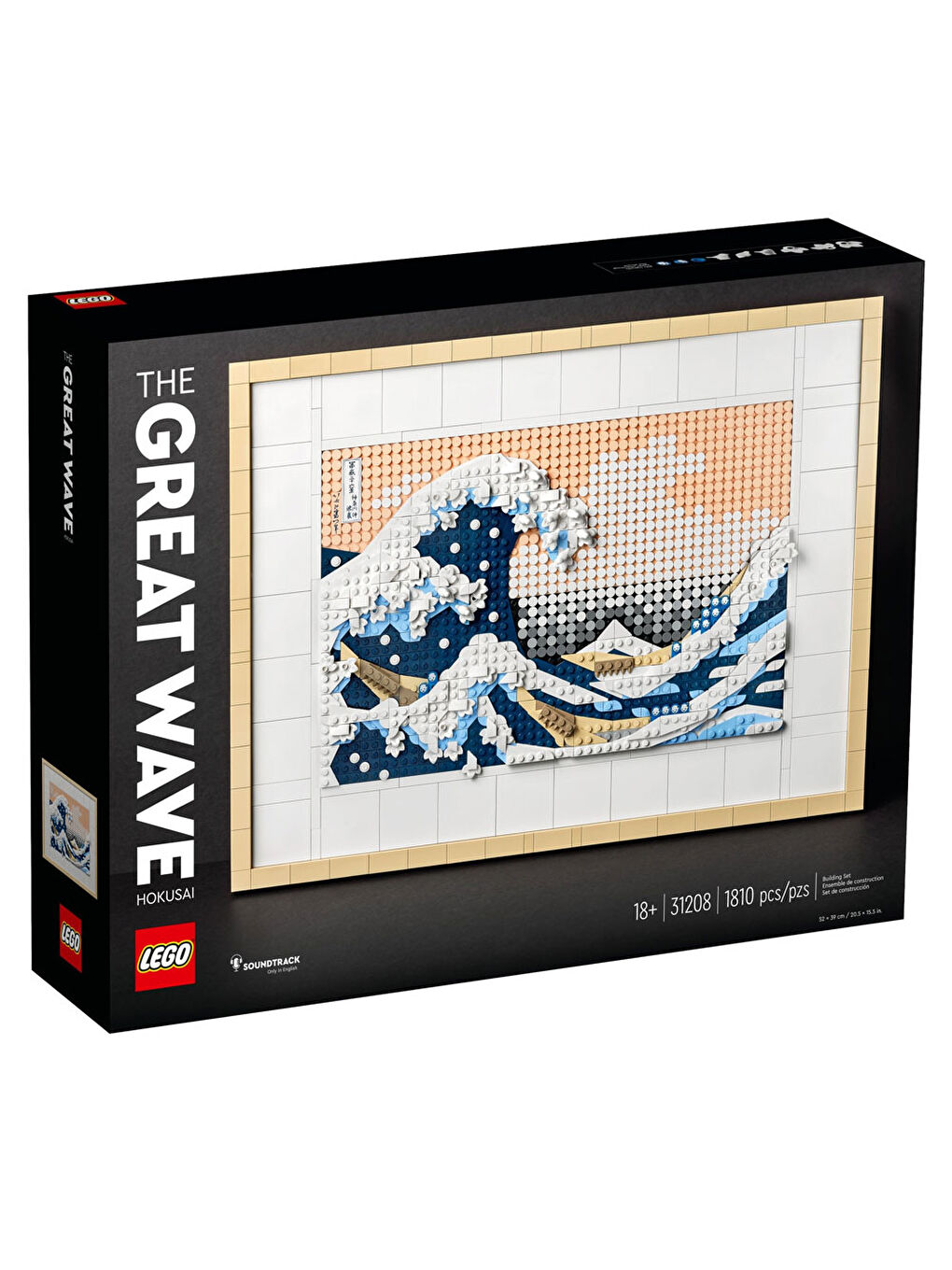 Lego Art The Great Wave-Hokusai 31208