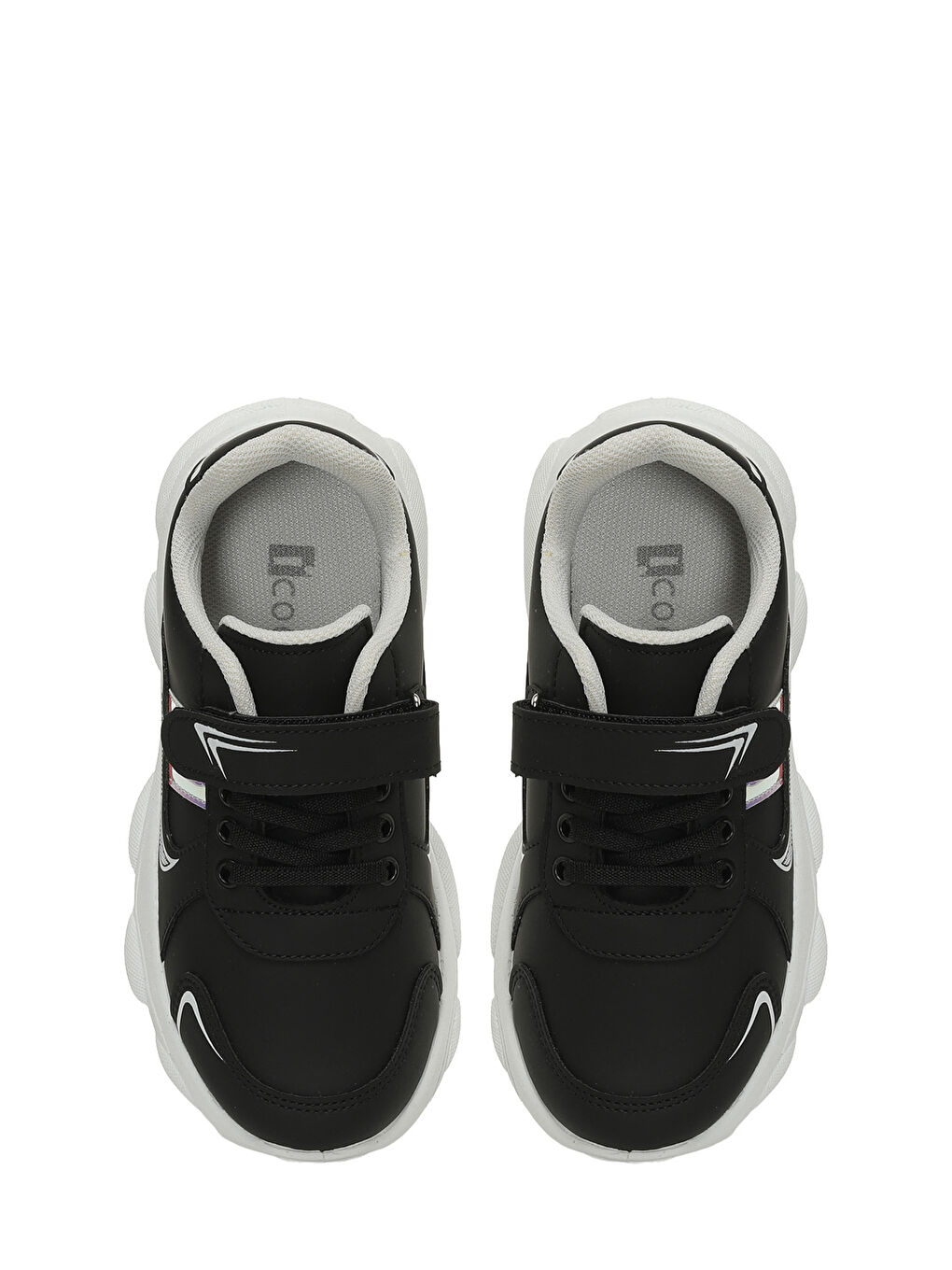 ZERA F 5PR Siyah Kız Çocuk Spor Ayakkabı-3