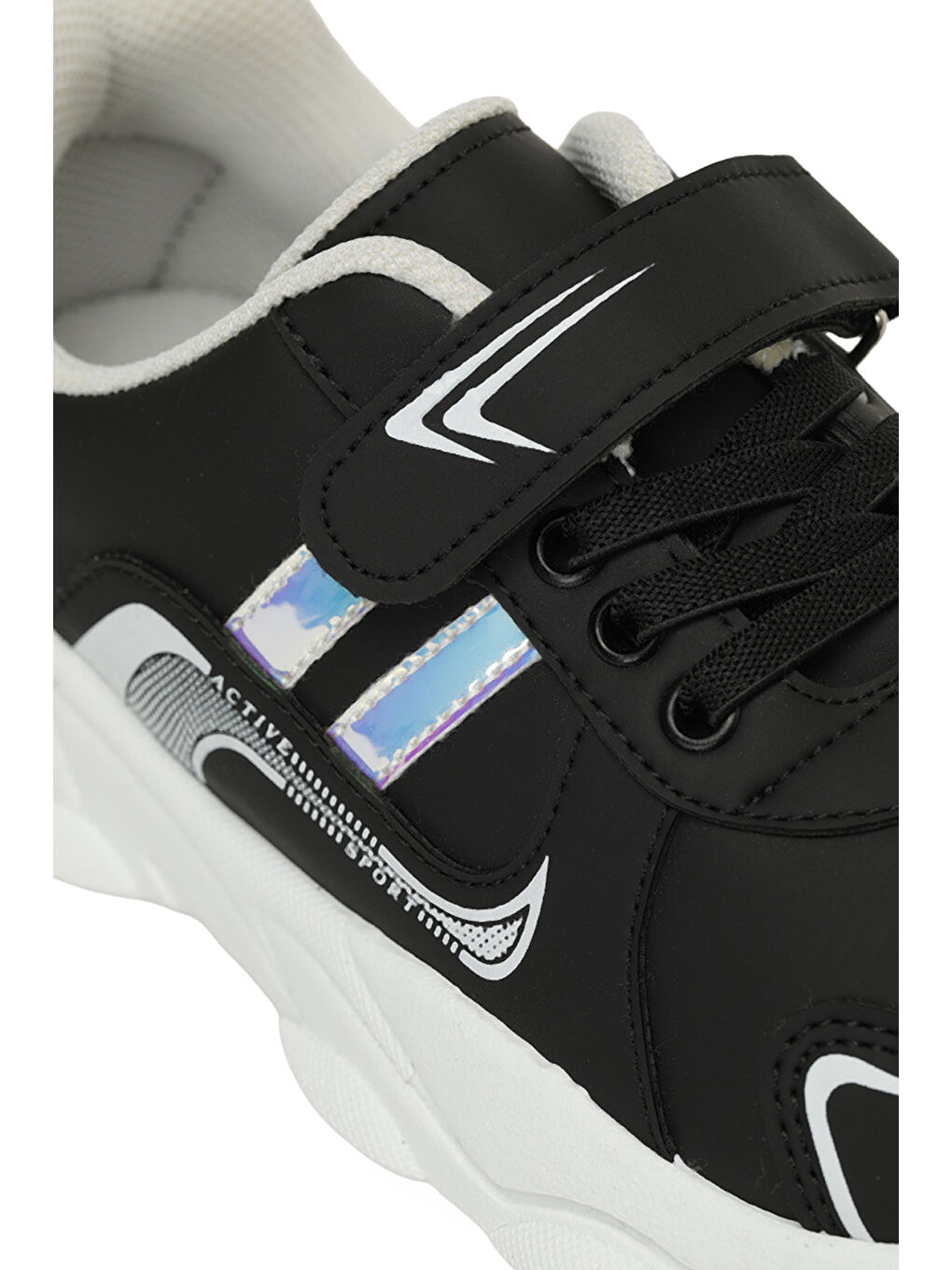 ZERA F 5PR Siyah Kız Çocuk Spor Ayakkabı-6