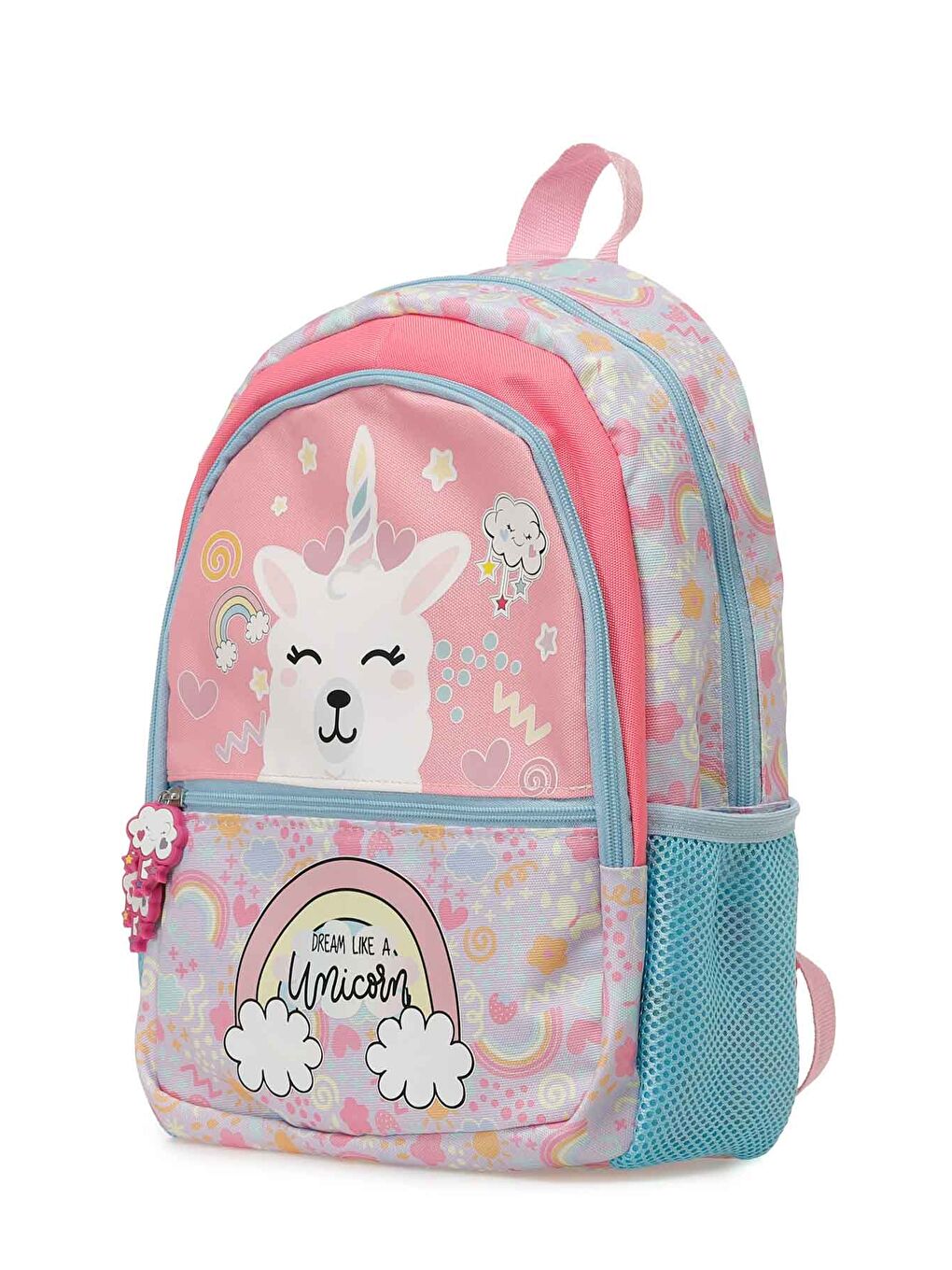 Karışık BTS LAMA BPCK 5PR Çok Renkli Kız Çocuk Sırt Çantası-1