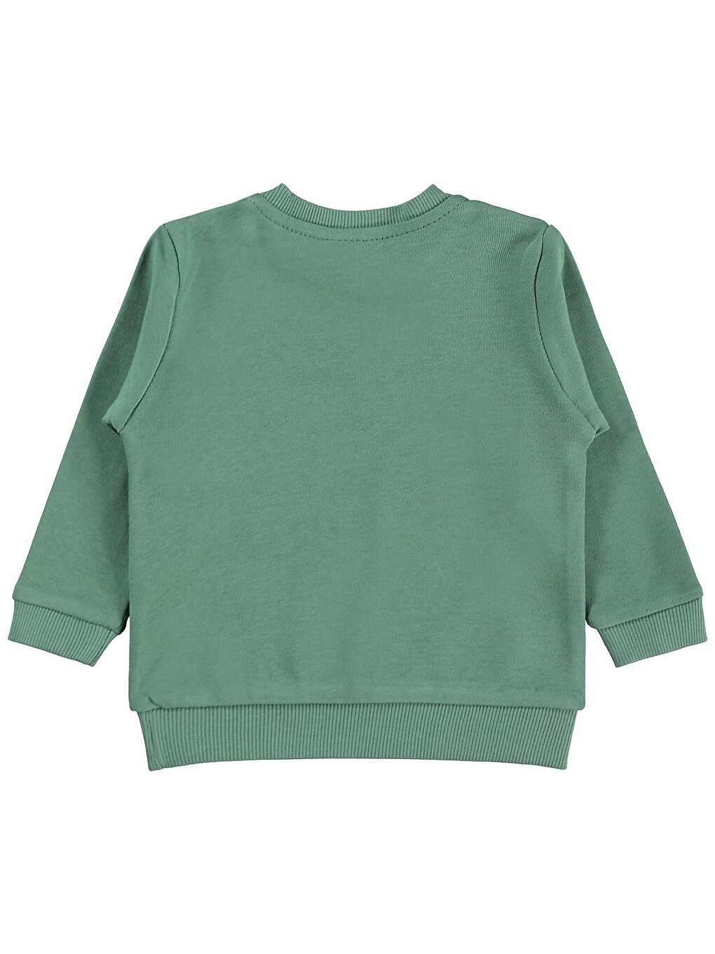 Baby Dinozor Baskılı 6-18 Ay Sweatshirt - Haki-1