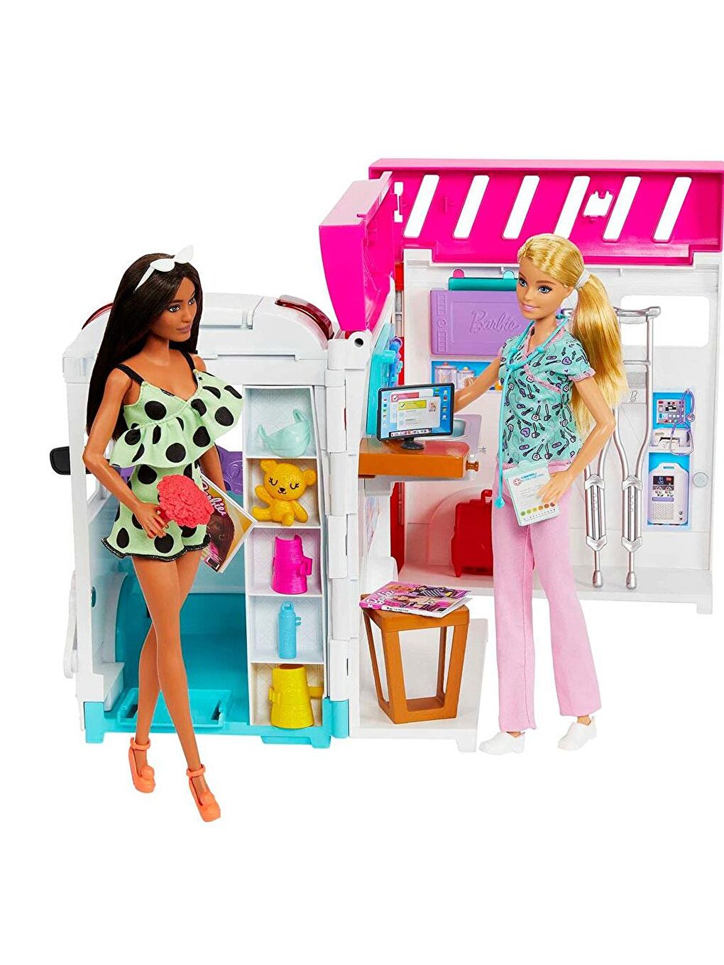 BARBIE Barbie 'nin Yeni Ambulansı HKT79 - 1