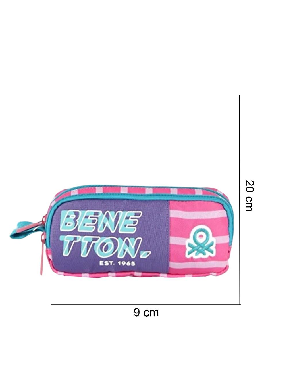 United Colors Of Benetton Pembe Laptop Bölmeli Okul Sırt Çantası İki Bölmeli+Kalemlik - 4