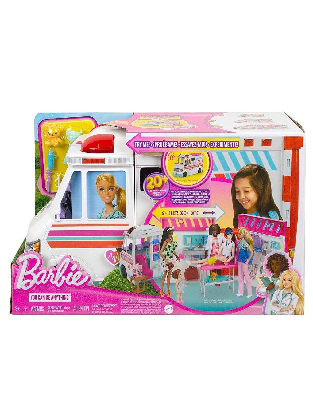 BARBIE Barbie 'nin Yeni Ambulansı HKT79 - 5