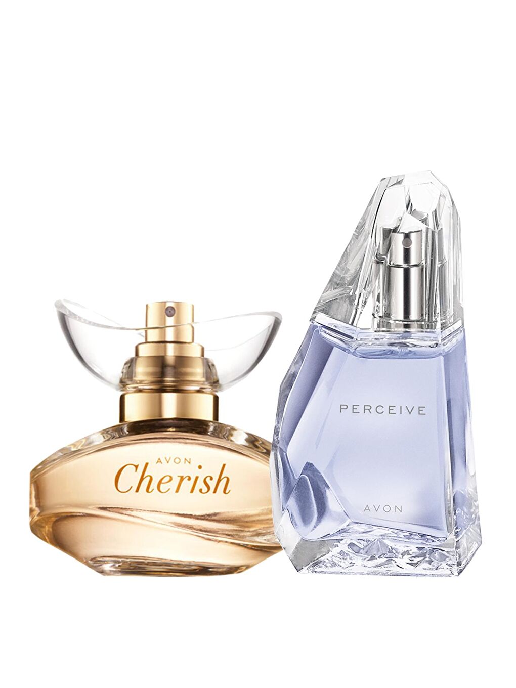 AVON Renksiz Perceive ve Cherish Kadın Parfümü Paketi