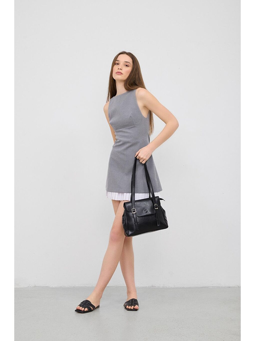 Loma Omuz Çantası  Siyah-3