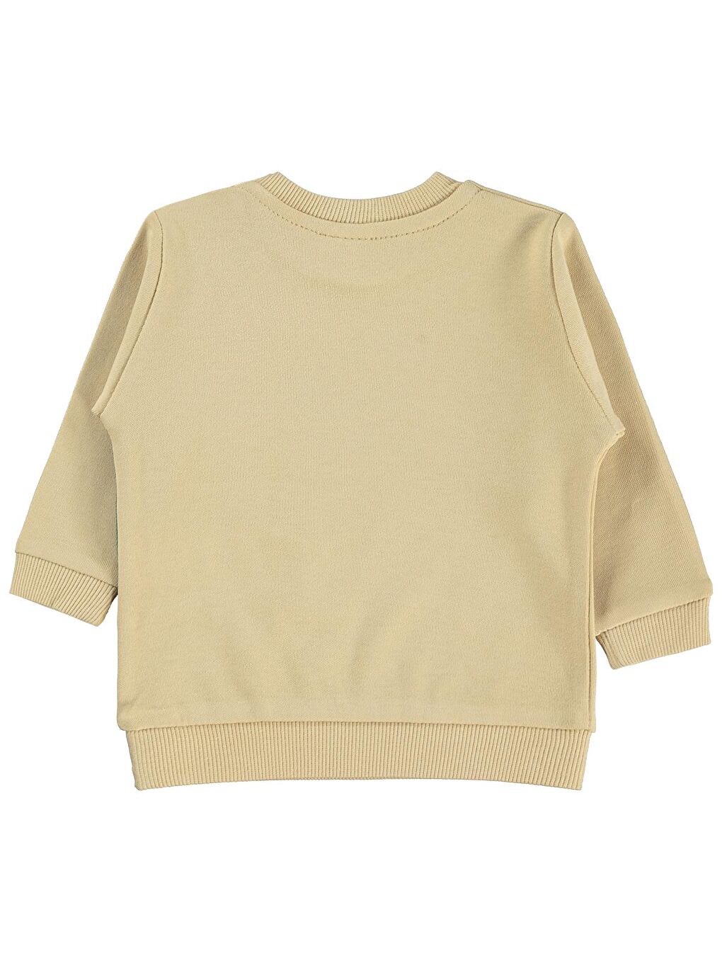 Baby Dinozor Baskılı 6-18 Ay Sweatshirt - Kahverengi-1