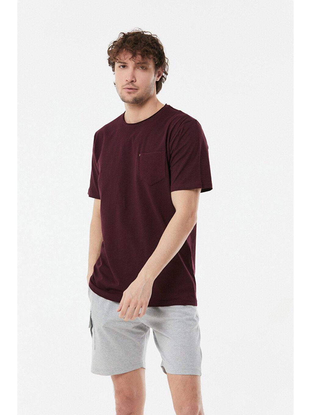 Mürdüm Basic Cepli Bisiklet Yaka Tişört-2