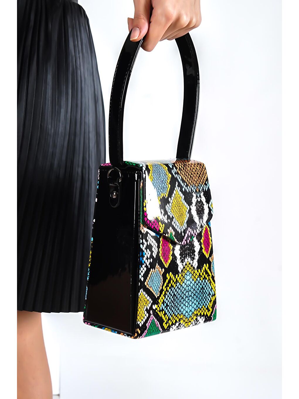 Karışık Tokyo Kadın El & Omuz Çantası-3