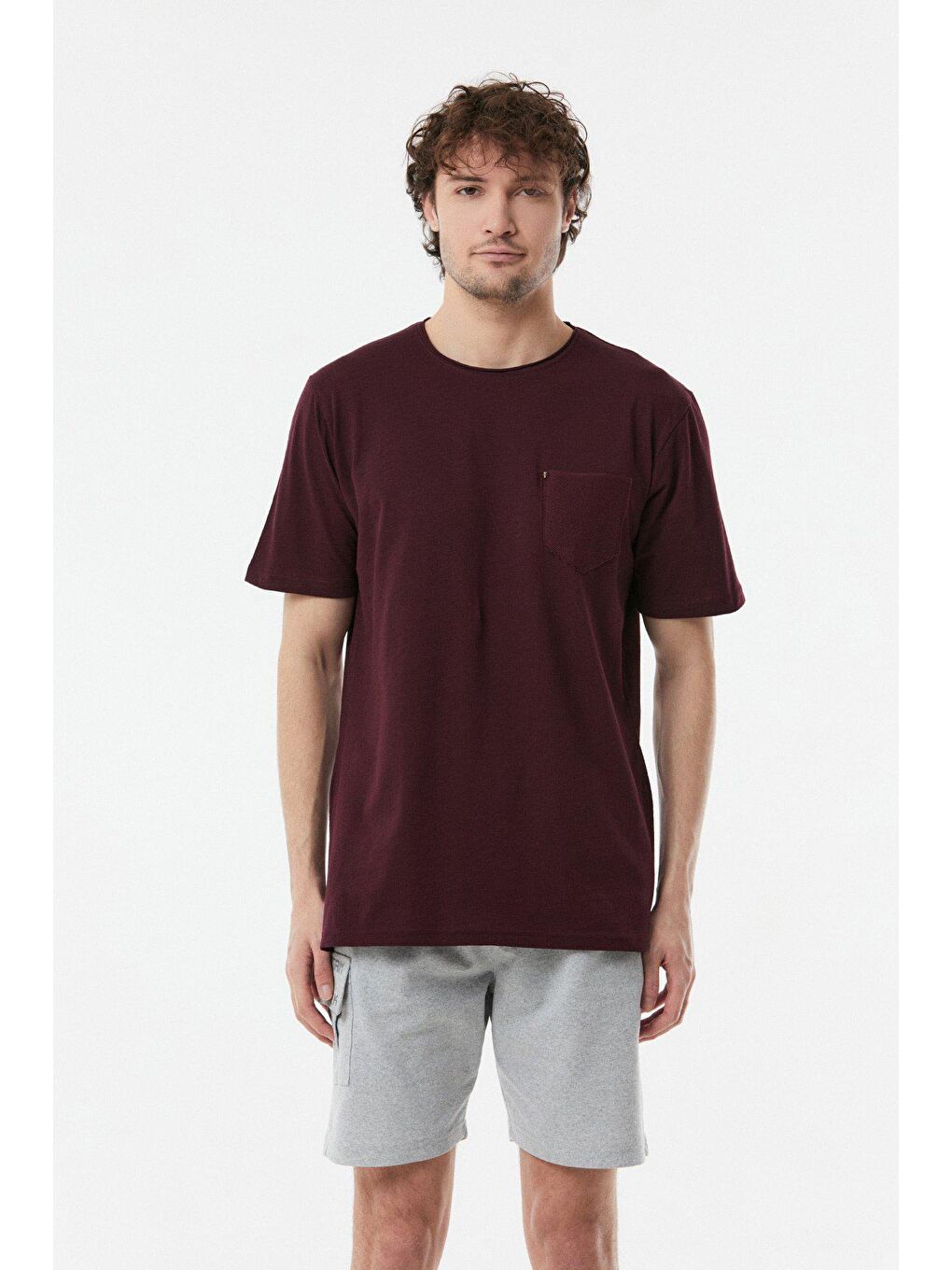 Mürdüm Basic Cepli Bisiklet Yaka Tişört-4