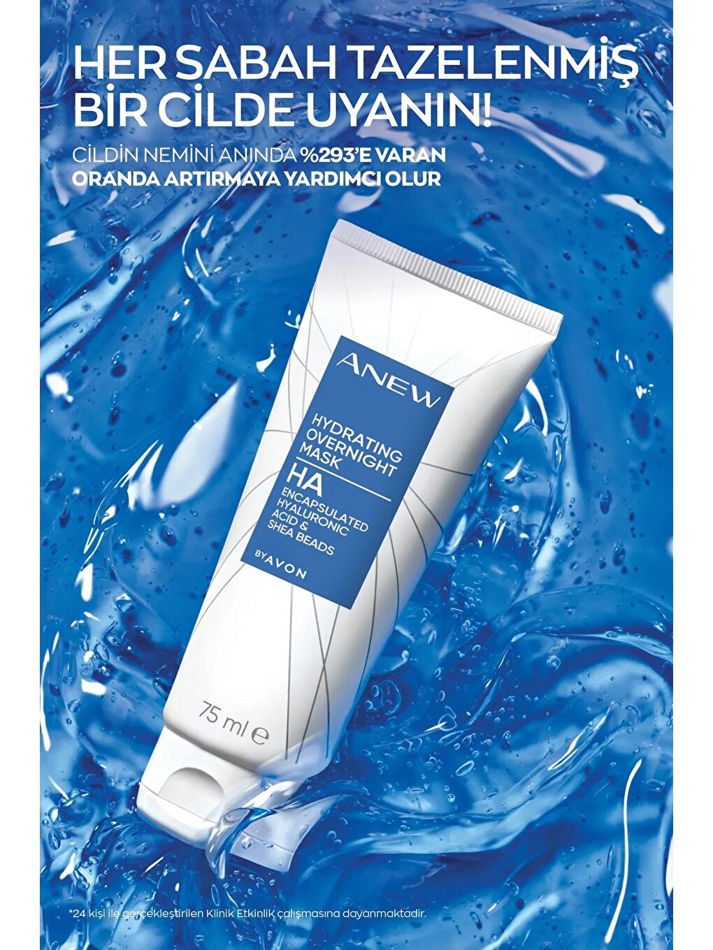 AVON Renksiz Anew Nemlendirici Gece Maskesi 75 Ml. - 2