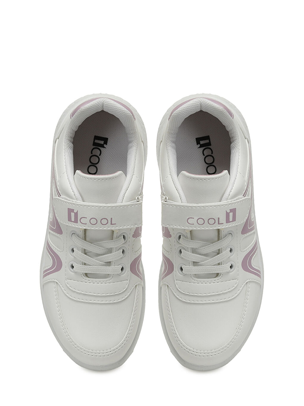 HERMADA F 5PR Beyaz Kız Çocuk Spor Ayakkabı-3