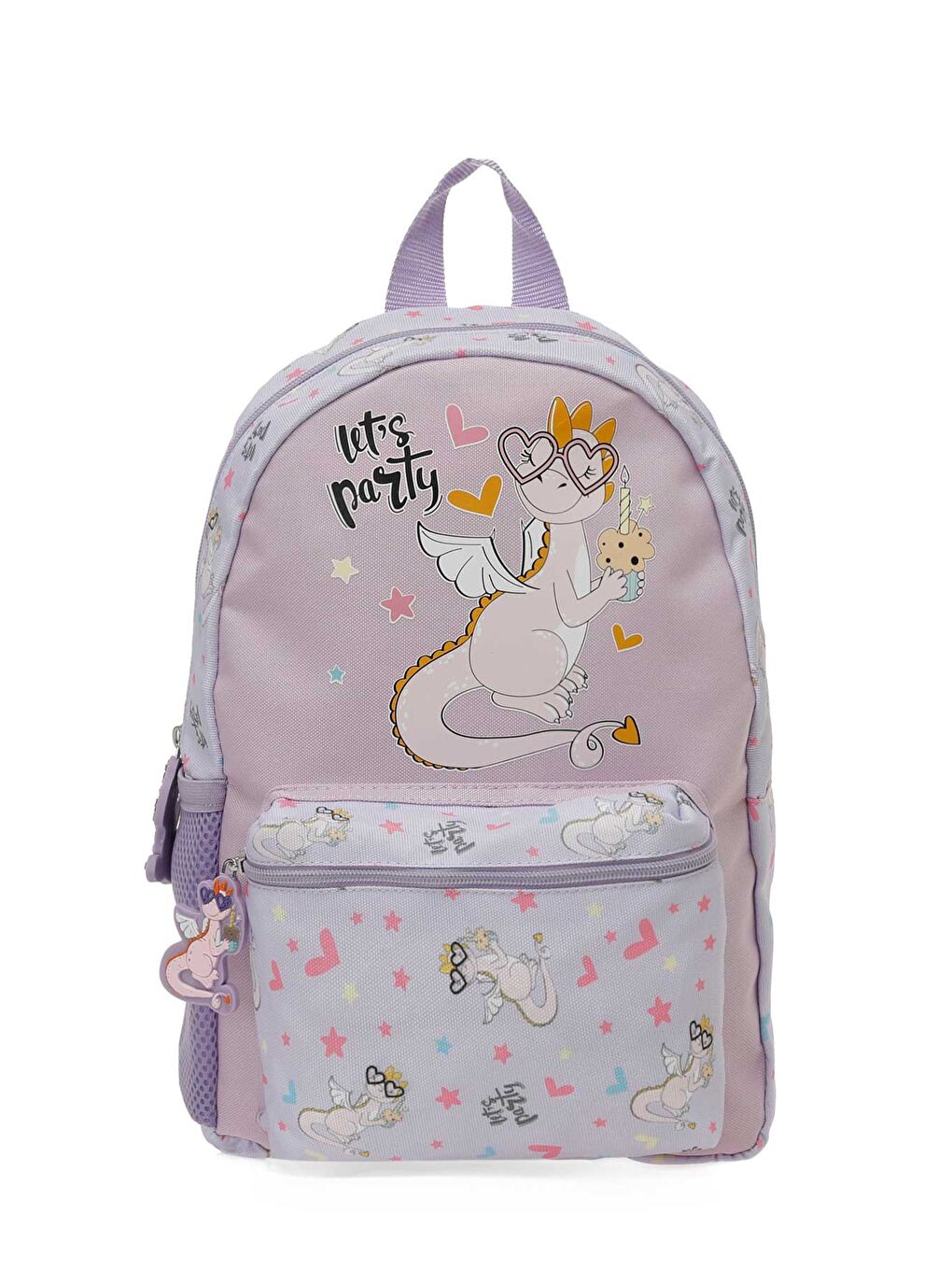 Mor BTS LILA DINO BPCK 5PR LILA MULTI Kız Çocuk Anaokulu Çantası