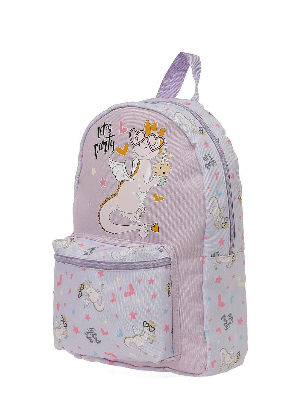 Mor BTS LILA DINO BPCK 5PR LILA MULTI Kız Çocuk Anaokulu Çantası-1