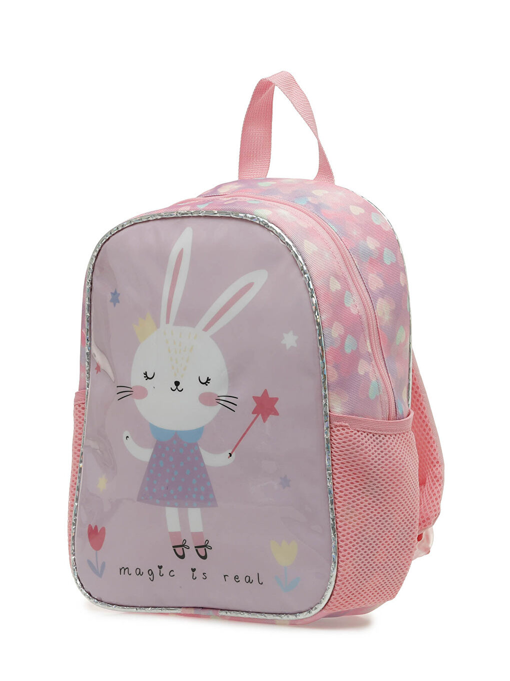 BTS MAGIC RABBIT BPCK 5PR Pembe Kız Çocuk Anaokulu Çantası-1