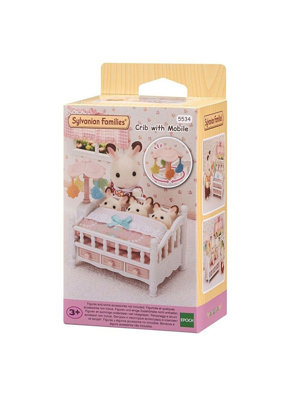 Sylvanian Families Renksiz Dönenceli Beşik 5534 - 2