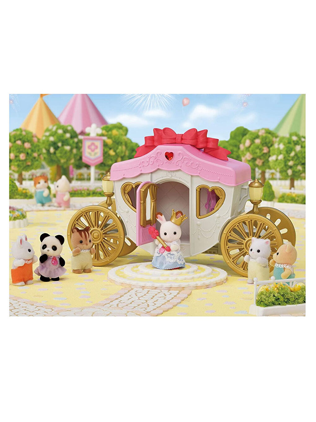 Sylvanian Families Renksiz Kraliyet Arabası 5543 - 5