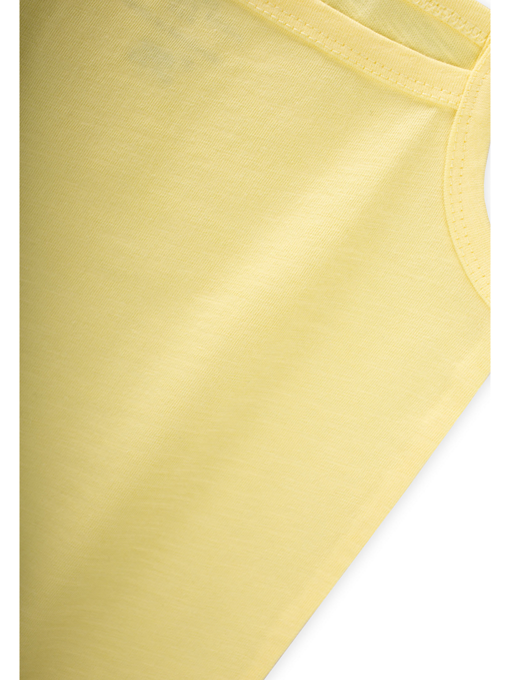 İkili İp Askılı Kız Atlet 2-11 Yaş Sarı-2