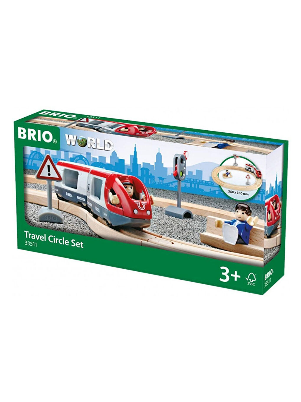 BRIO Renksiz Seyahat Çemberi Seti 33511 - 3