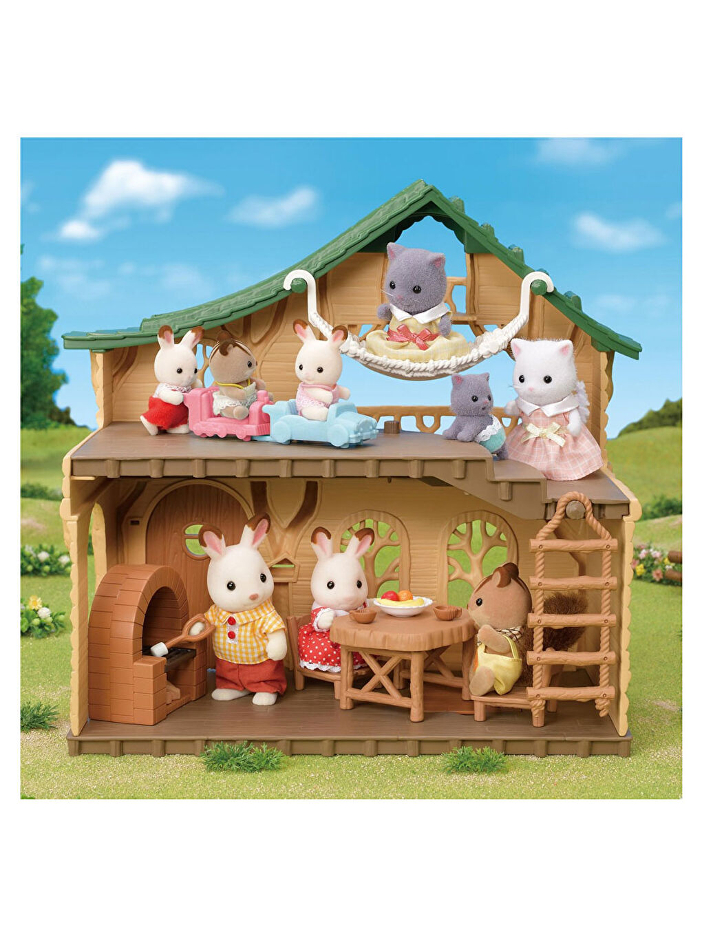 Sylvanian Families Renksiz Göl Kenarı Kulübesi 5451