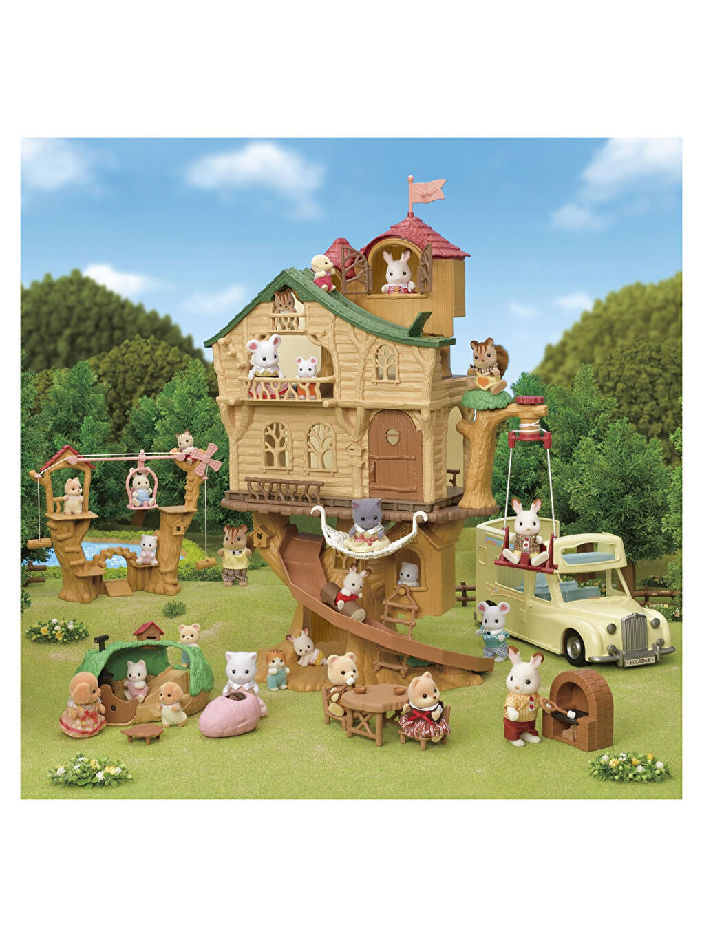 Sylvanian Families Renksiz Göl Kenarı Kulübesi 5451 - 3