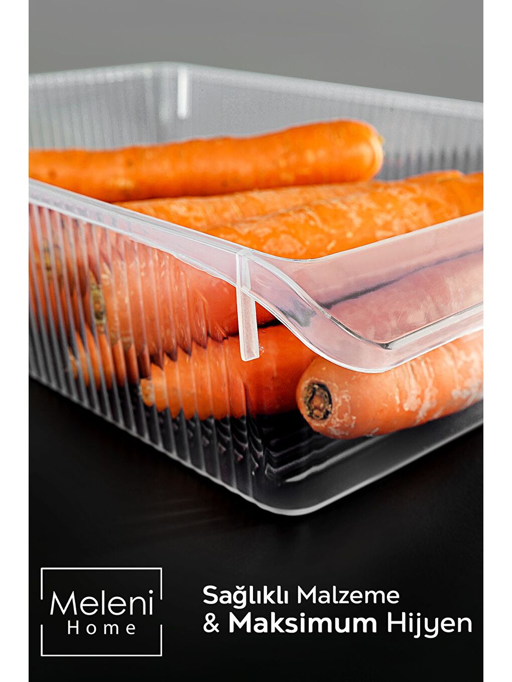 Renksiz 3 Adet Dolap İçi Buzdolabı Düzenleyici 4 Litre-5