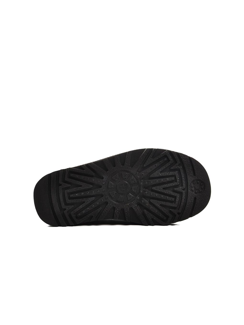 Siyah İçi Kürklü Önü Kapalı Kadın Terlik K11Y01-4