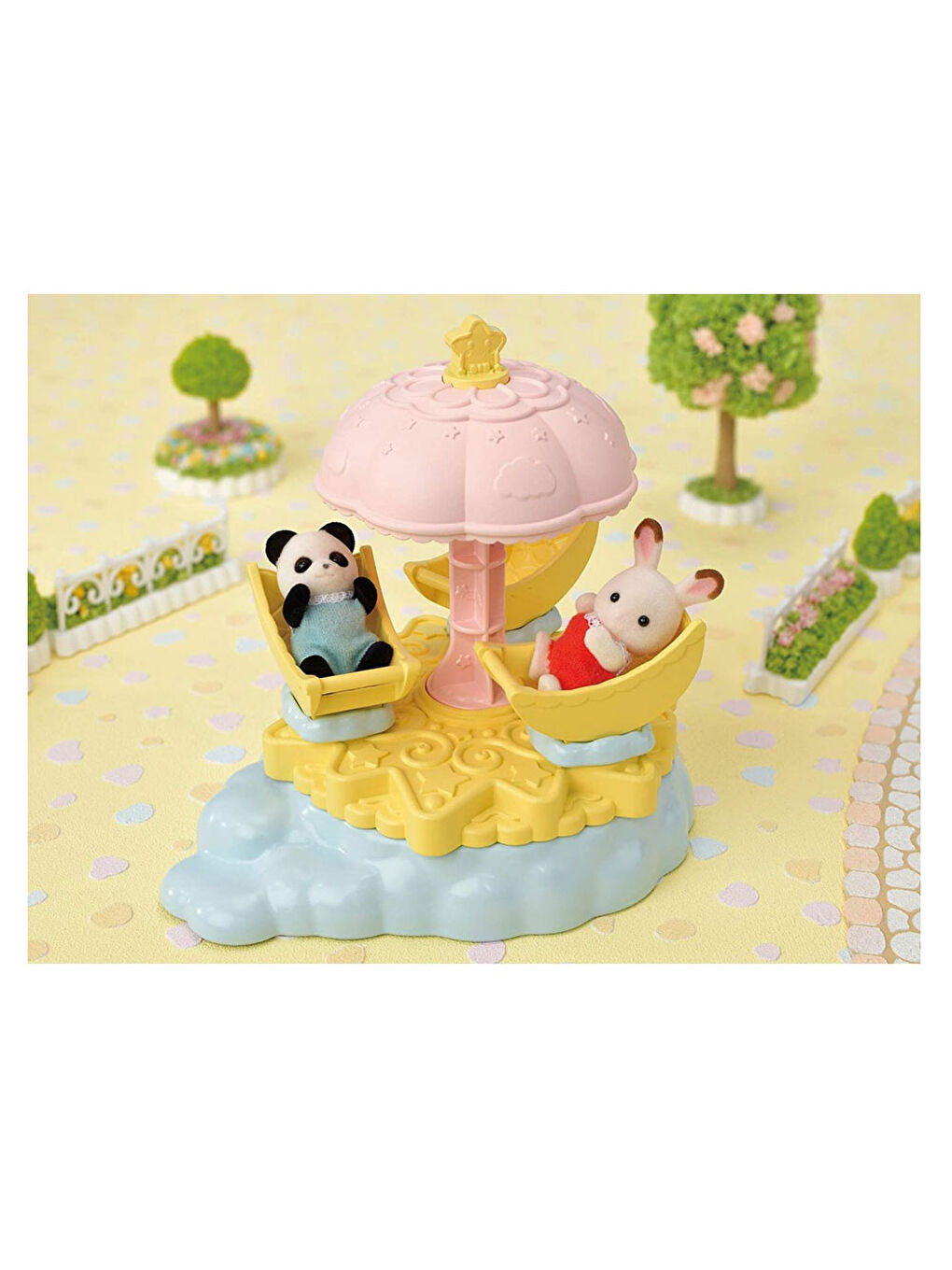 Sylvanian Families Renksiz Dönmedolap 5539 - 1