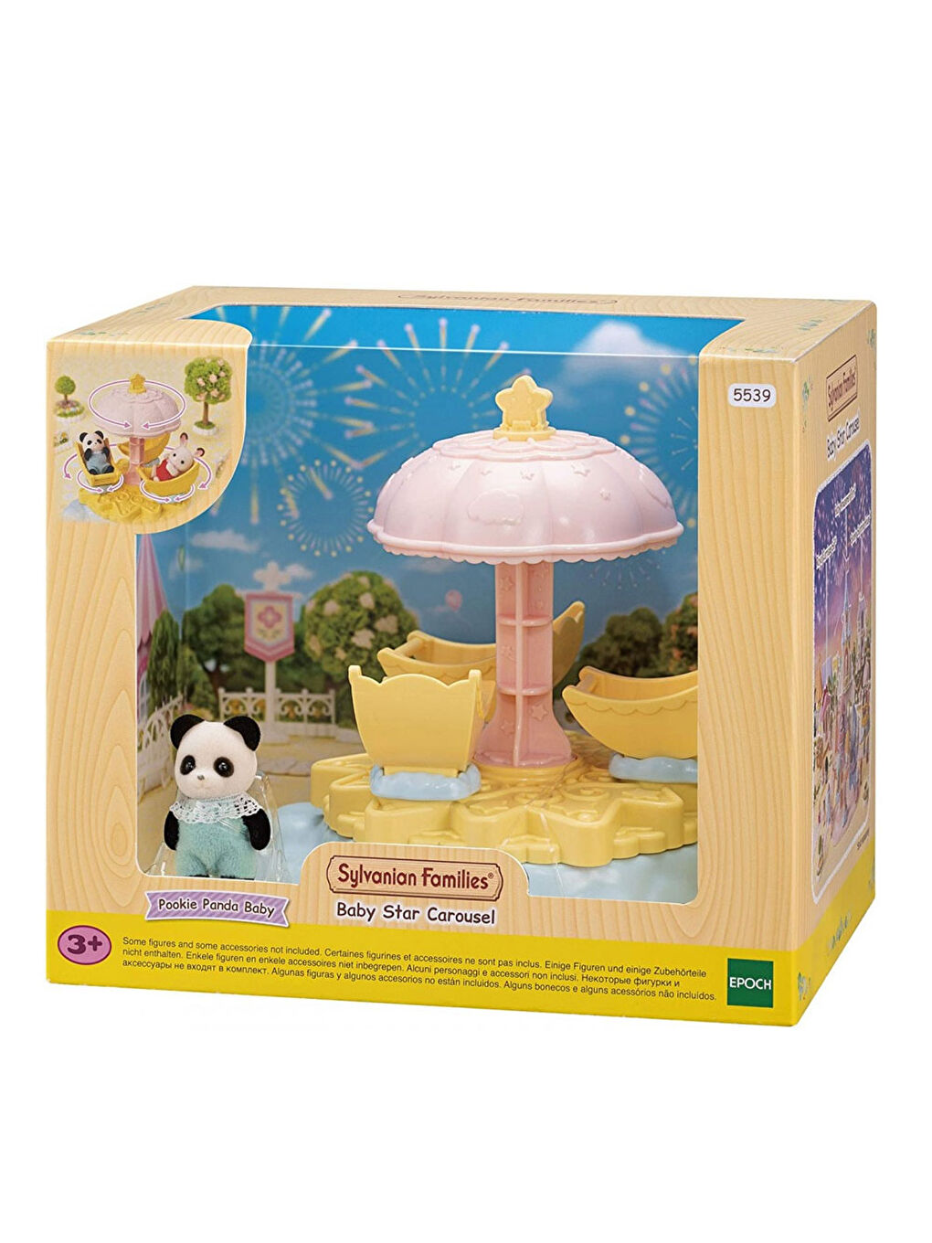 Sylvanian Families Renksiz Dönmedolap 5539 - 3