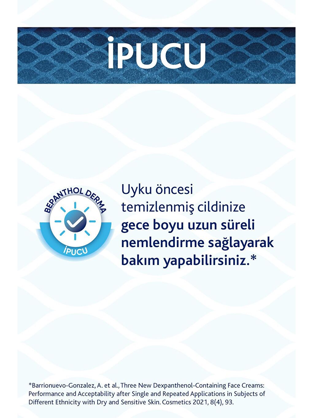 Bepanthol Şeffaf Derma Yüz Temizleme Jeli 200ml + Yoğun Nemlendirici Gece Bakım Kremi 50ml + Kadife Çanta Hediye - 5