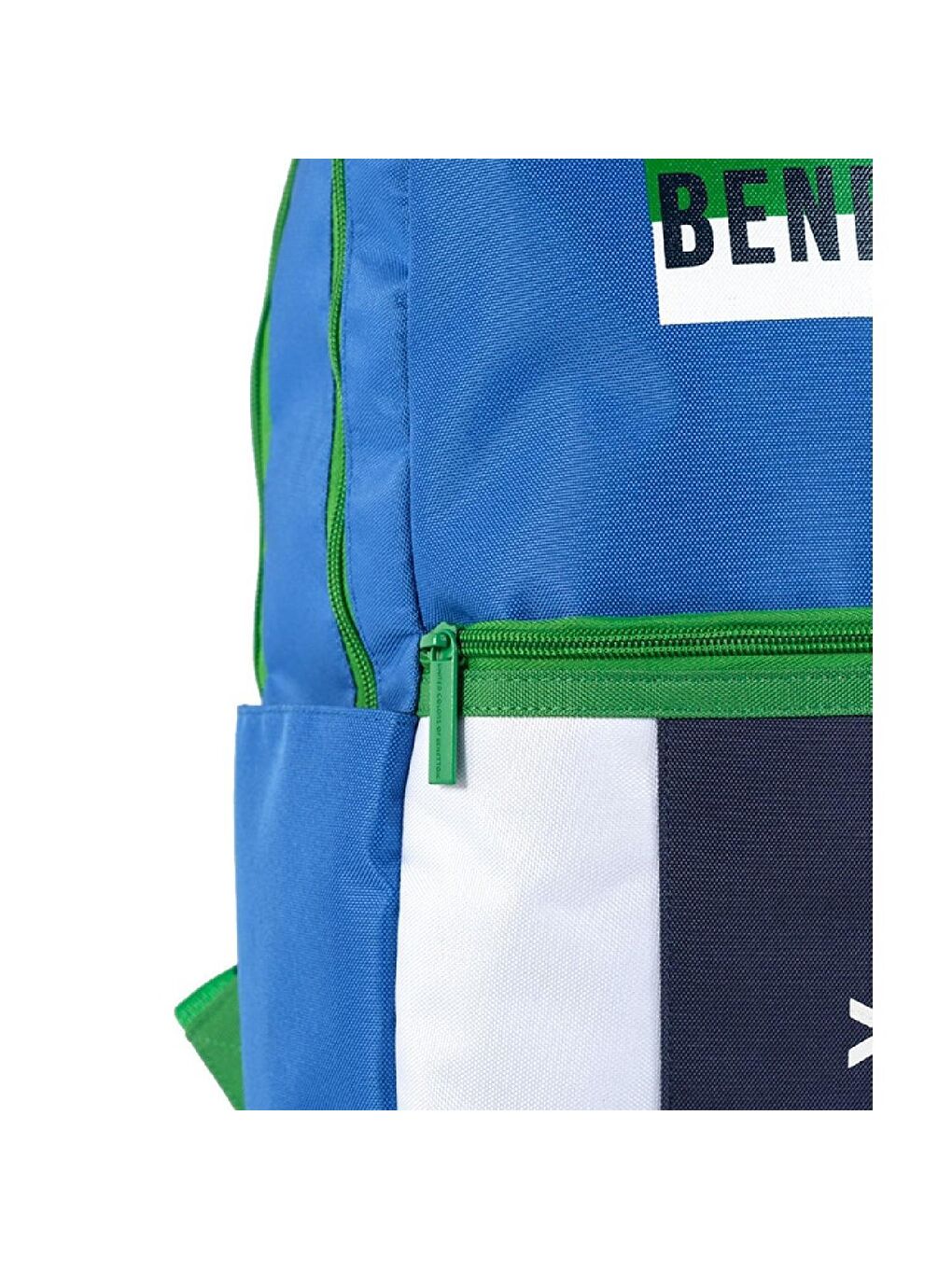 United Colors Of Benetton Mavi Okul Sırt Çantası 3 Bölmeli Mavi 04275 - 4