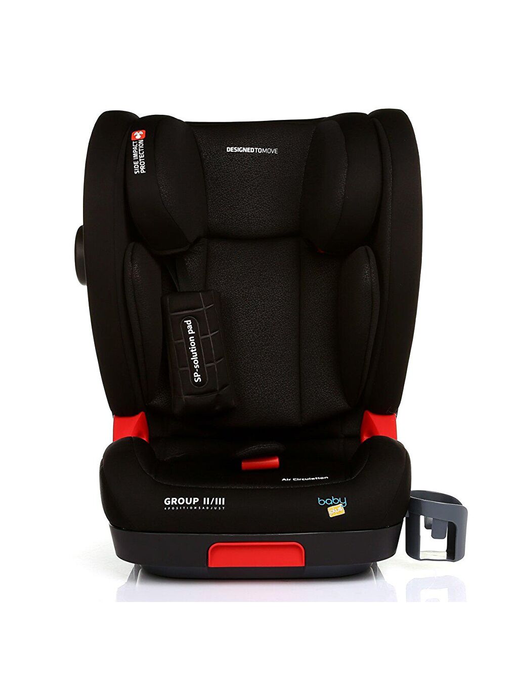 baby plus Siyah Galaxy Isofixli Oto Koltuğu 15-36 kg