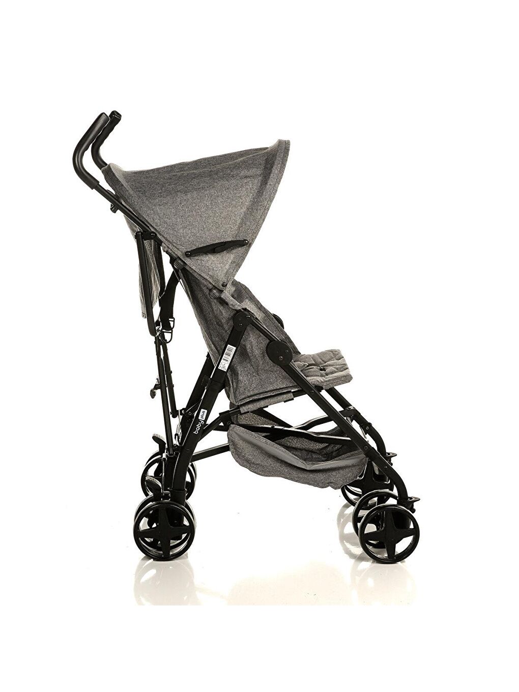 baby plus Gri Galaxy Up Yatarlı Baston Puset - 1