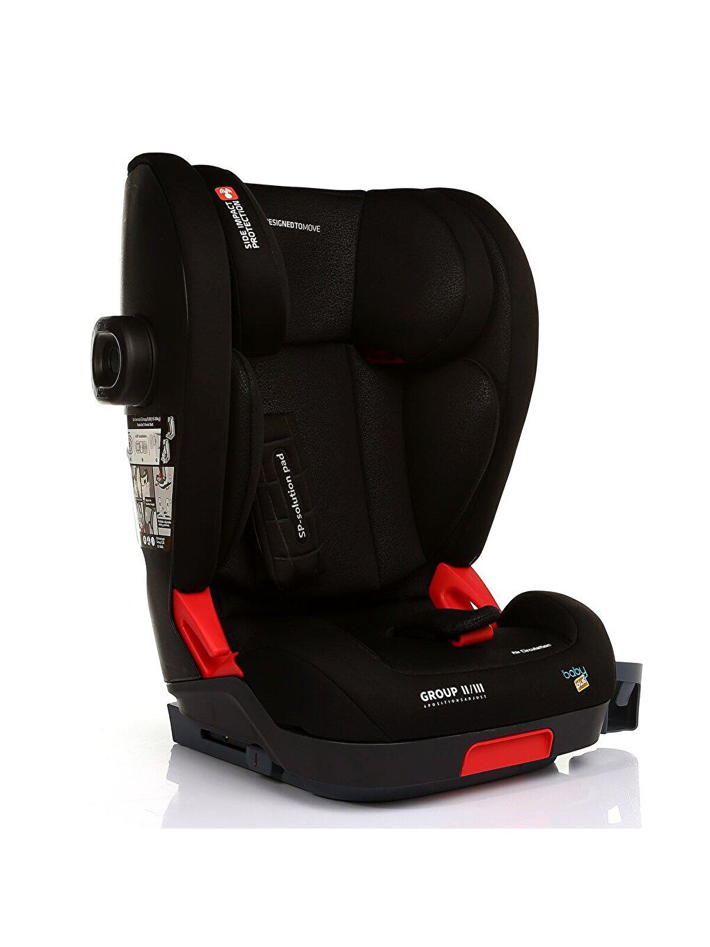 baby plus Siyah Galaxy Isofixli Oto Koltuğu 15-36 kg - 1