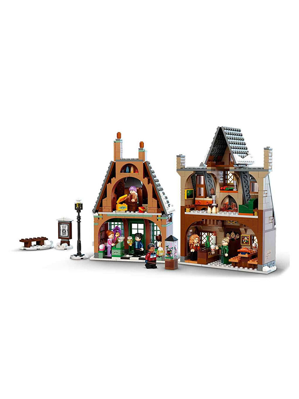 Lego Renksiz Harry Potter Hogsmeade Köyü Ziyareti 76388 - 3