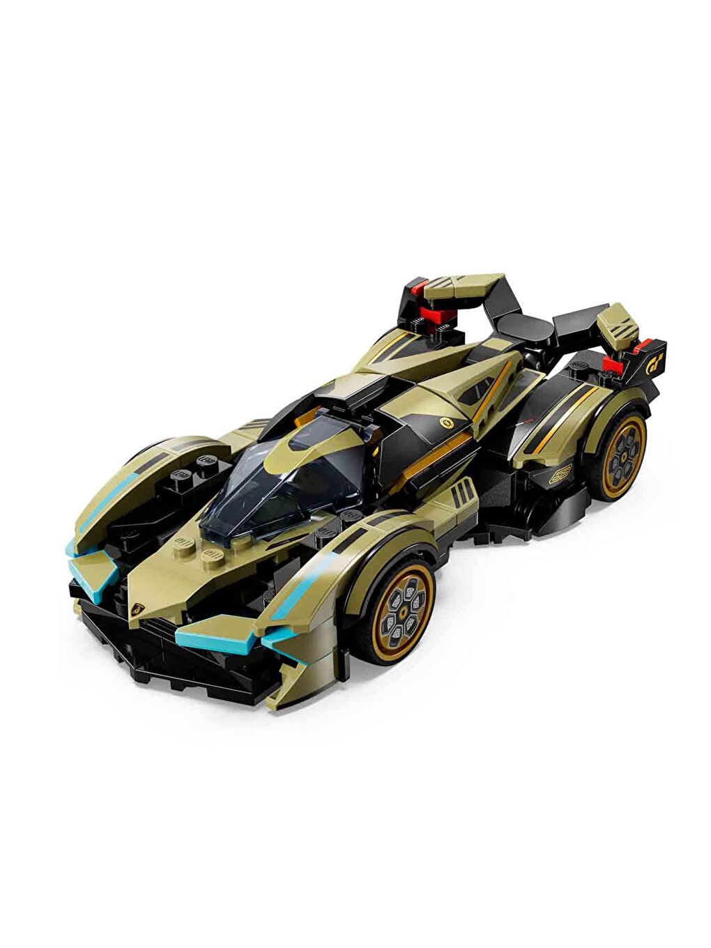 Lego Renksiz Speed Champions Lamborghini Lambo V12 Vision GT Süper Araba 76923 - 4