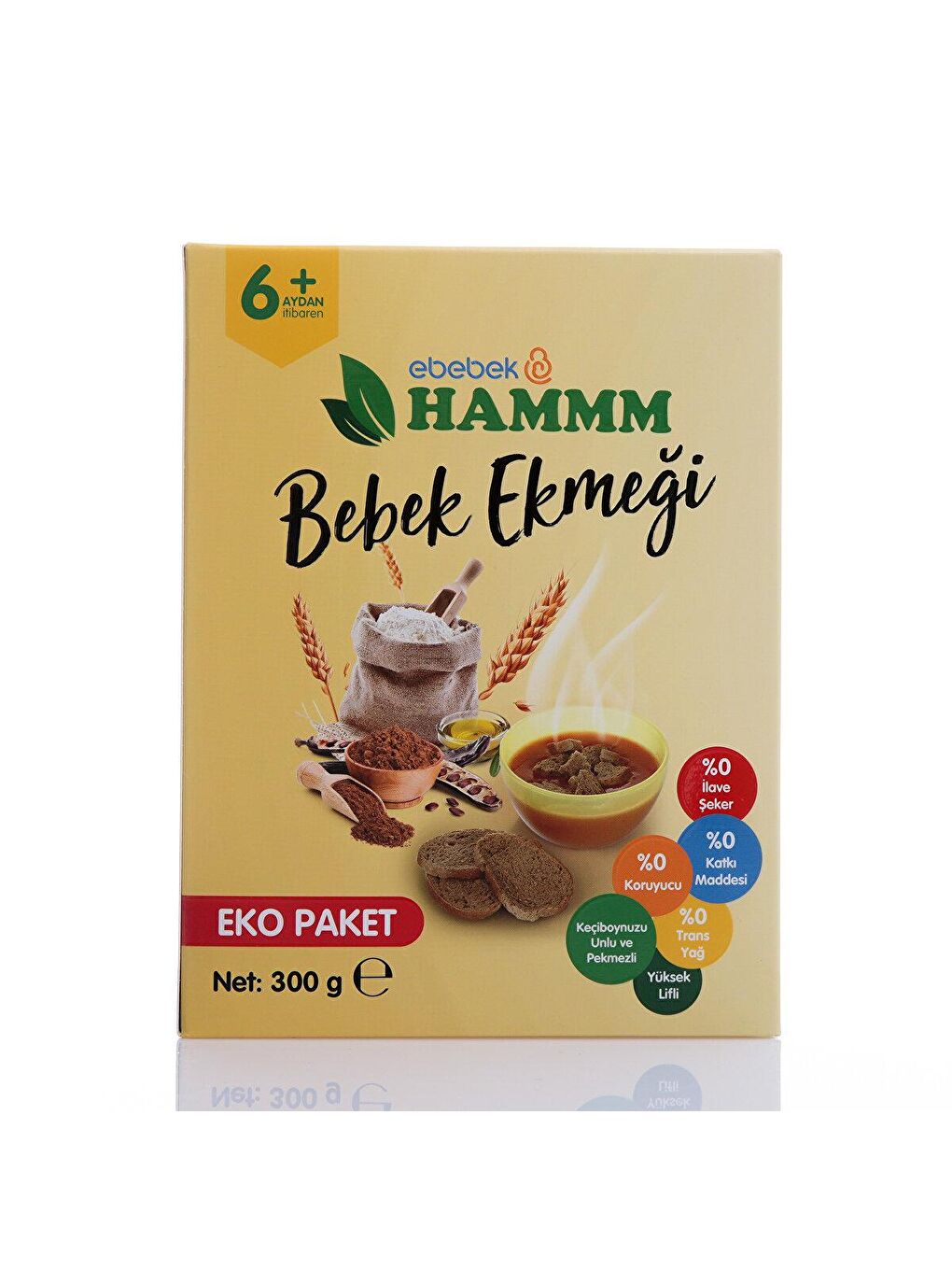 HAMMM Karışık 3'lü Bebek Ekmeği 300 gr