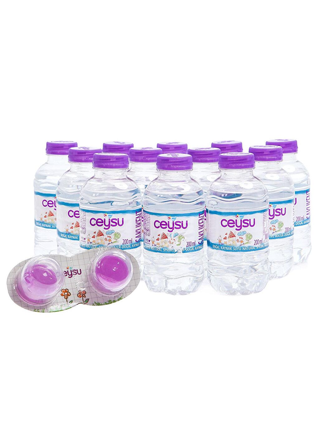 Ceysu Karışık Doğal Kaynak Suyu 12x200 ml - 1