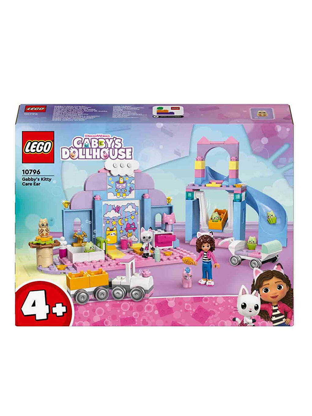 Lego Renksiz Gabby s Dollhouse Gabby nin Kedicik Bakım Odası Oyuncağı 10796 - 5