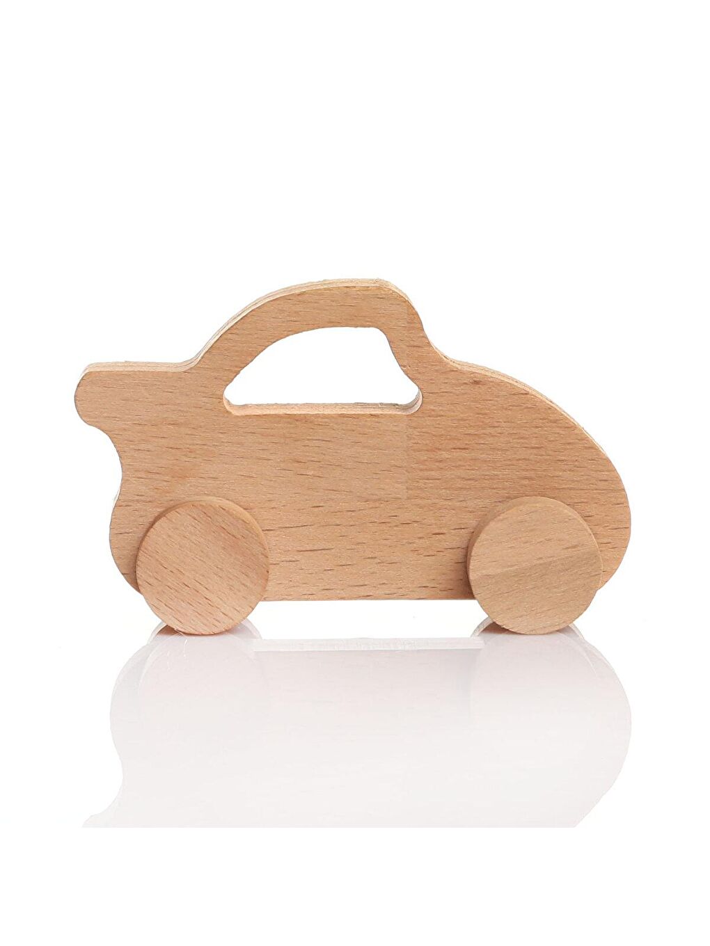 Baby Toys Karışık Montessori Ahşap Araba