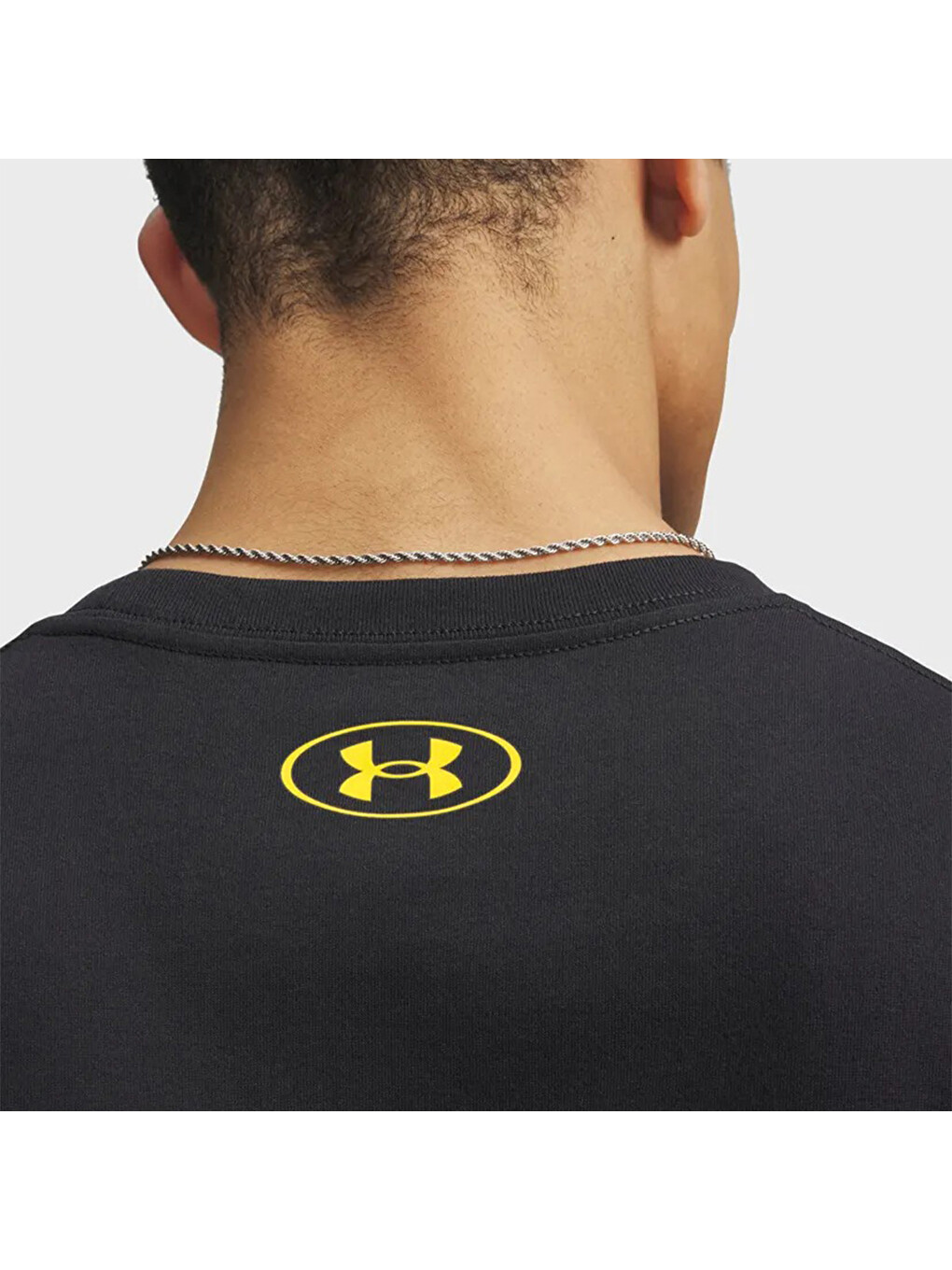 Varsity Crest Erkek Siyah Tişört-2