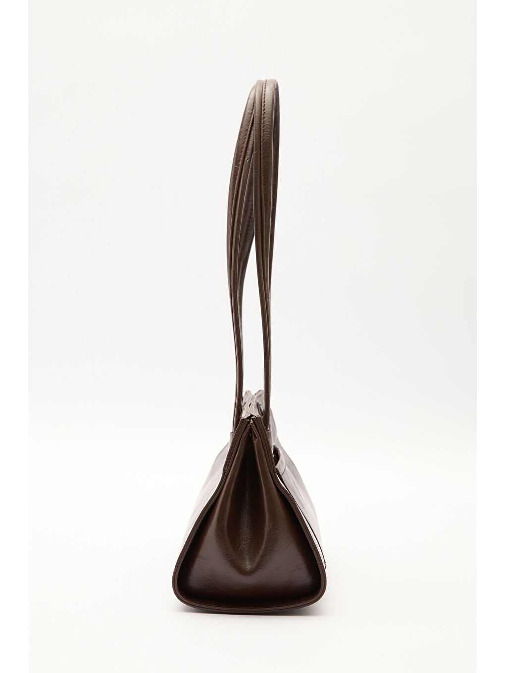 Sunhee Baget Omuz Çantası Kahverengi-3