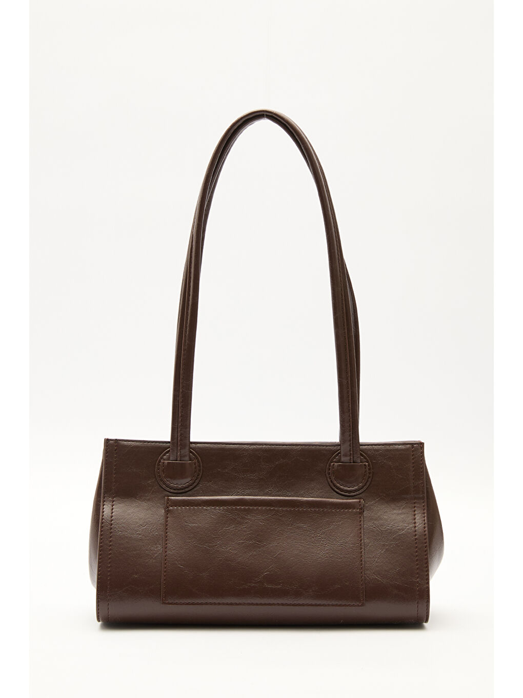 Sunhee Baget Omuz Çantası Kahverengi-4