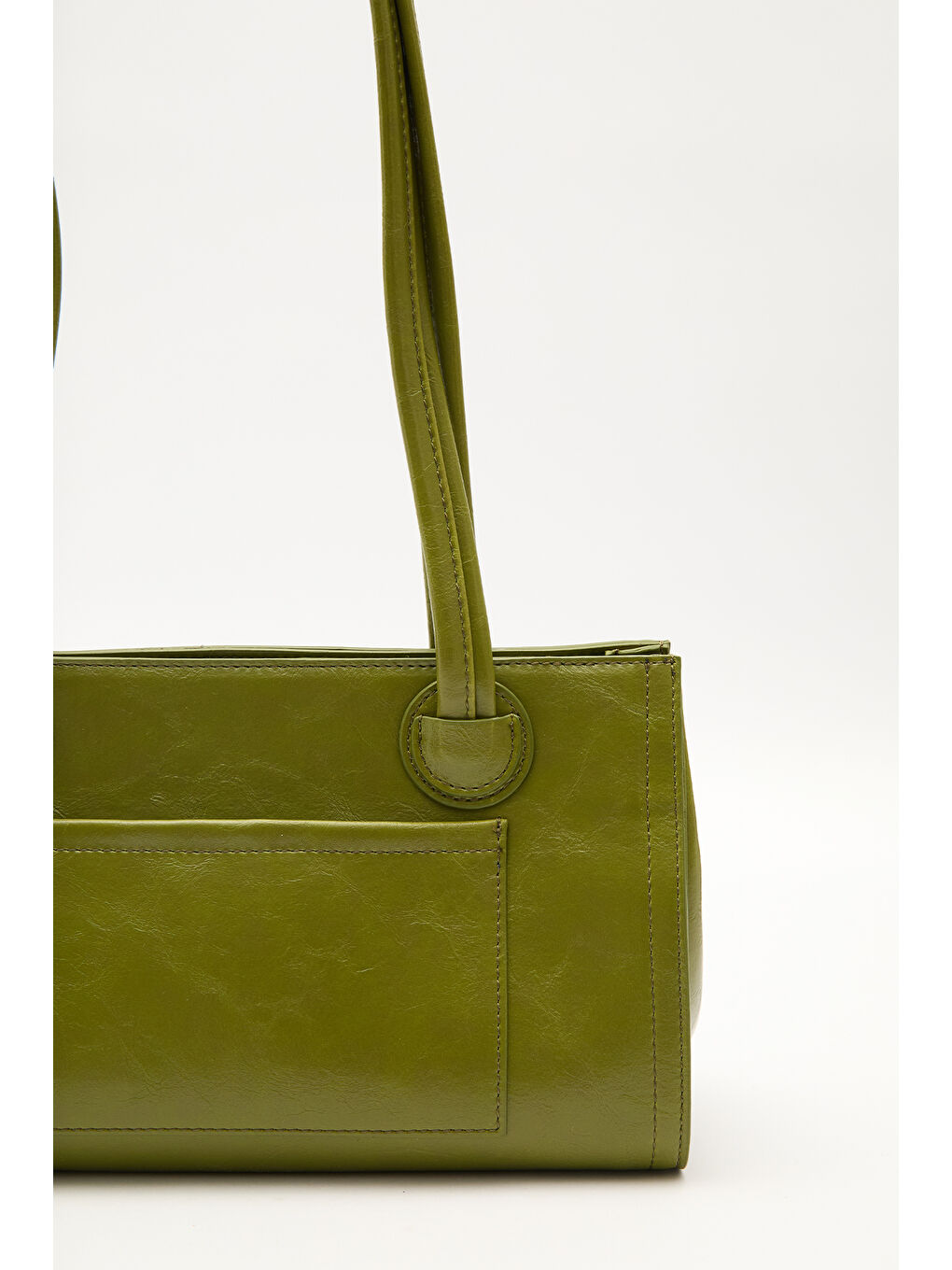 Sunhee Baget Omuz Çantası Yeşil-4