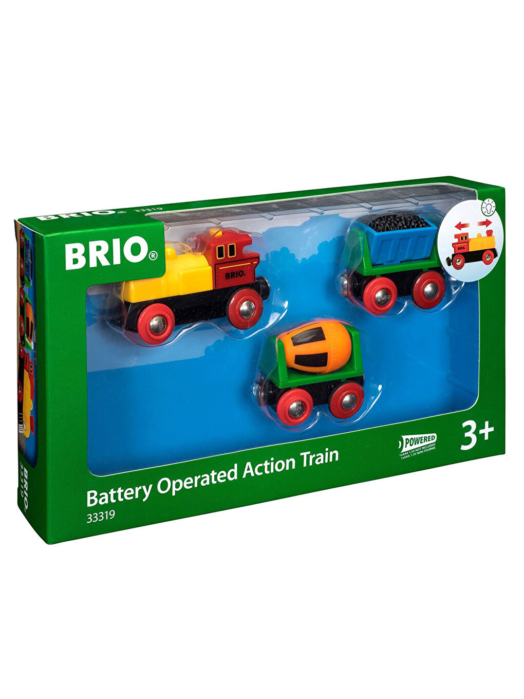 BRIO Renksiz Pilli Aksiyon Treni 33319 - 2