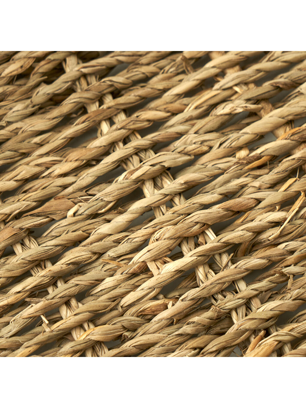 Bej Nira Hasır Sepet Naturel (35x24x9 cm)-2