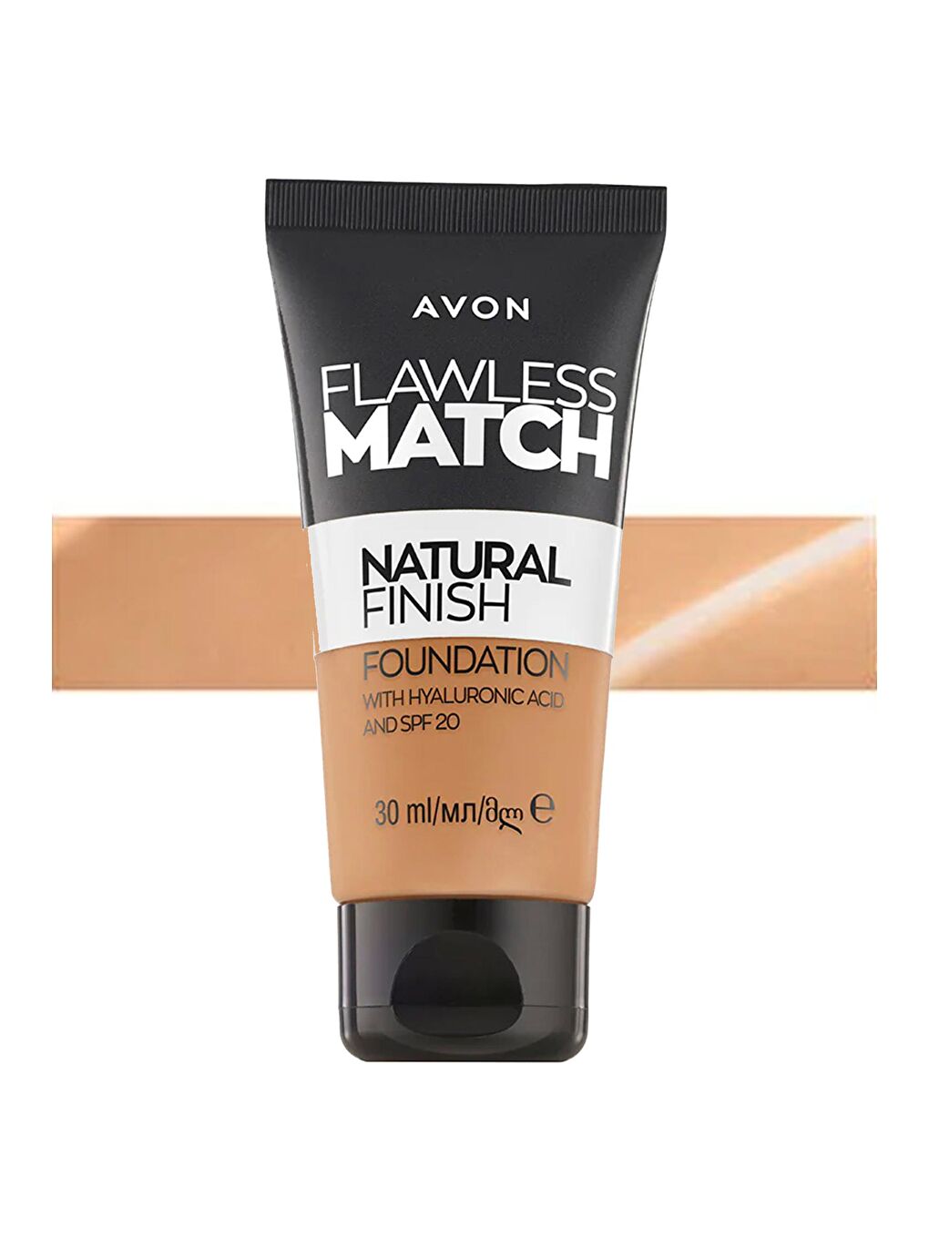 AVON Renksiz Flawless Match Natural Likit Fondöten Spf20 30 Ml. Porcelain 120N