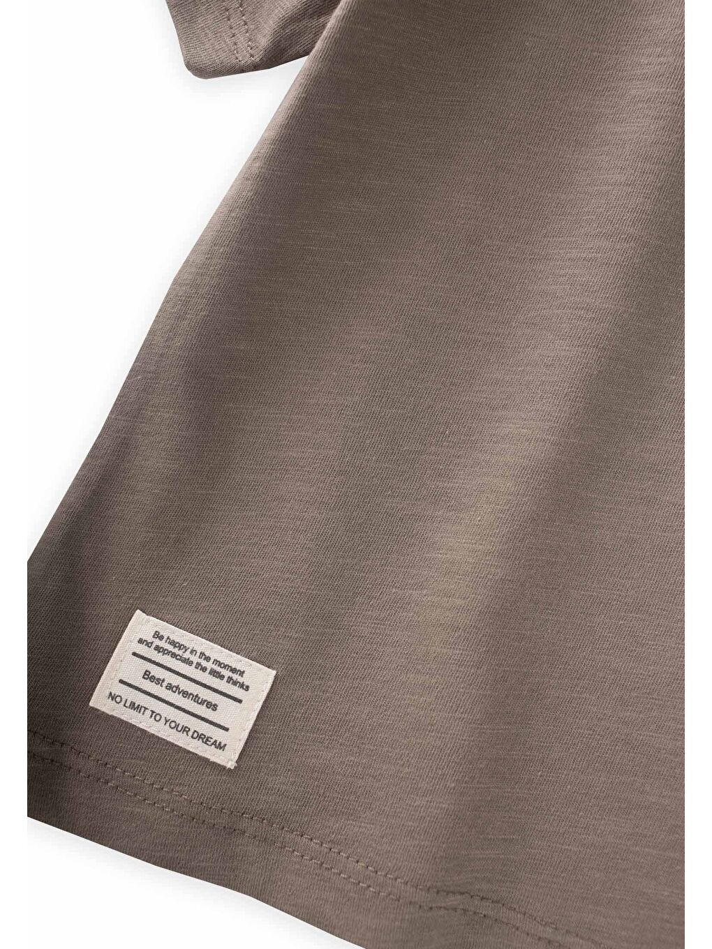 Bej Çizgili Kapri Takım 1-7 Yaş Vizon-2