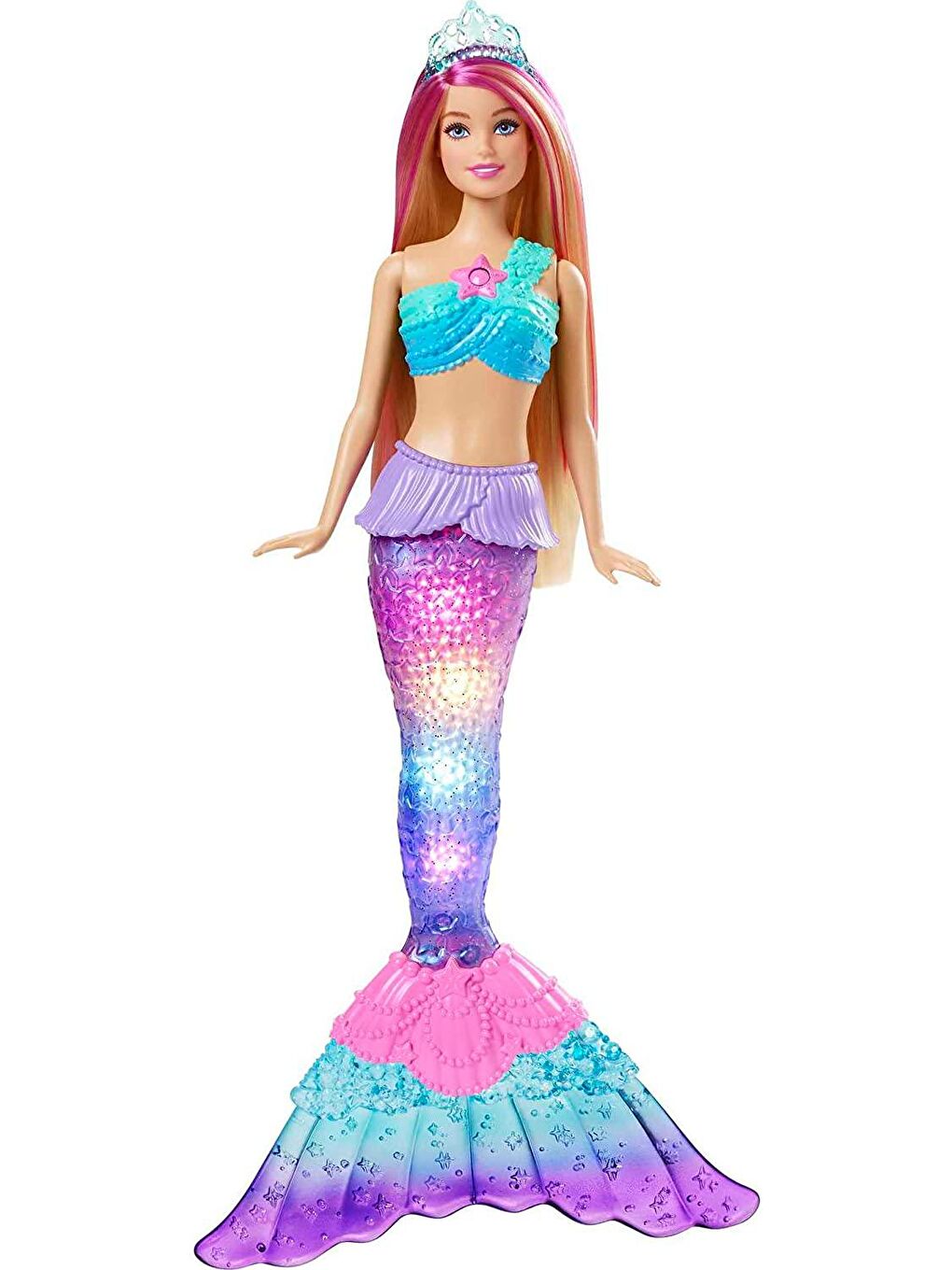 BARBIE Renksiz Dreamtopia Işıltılı Deniz Kızı HDJ36